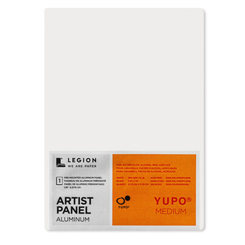 Yupo Multimedia Aluminum Artist Panel 74lb - 5" x 7" White
