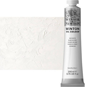 Winton Oil Color - Zinc White, 200ml Tube