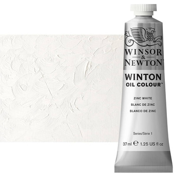 Winton Oil Color - Zinc White, 37ml Tube